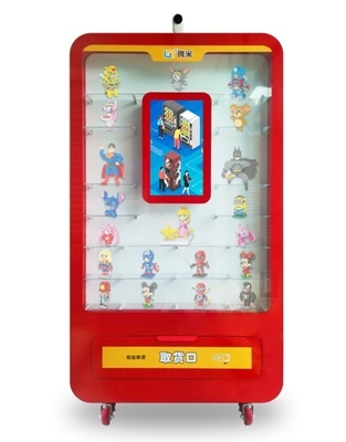 Pantalla táctil del micrón Toy Self Service Vending Machines con la promoción grande de la área de presentación