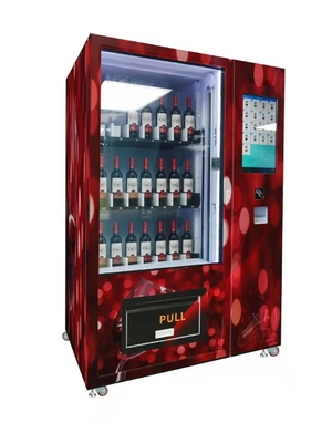 Máquinas expendedoras del vino tinto con el elevador y el sistema elegante, nueva máquina expendedora 24 horas de StoreMicron de la fábrica de tarjeta de crédito
